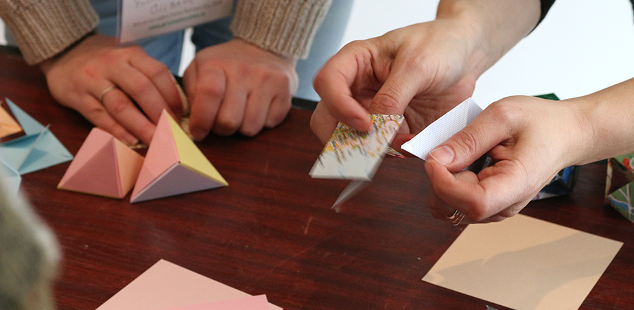 Creative workshop with artist Vanya Lambrecht Ward at the 2019 Regional Day in Leitrim