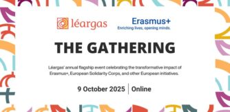 Leargas The Gathering 2025 poster. 9 October Online