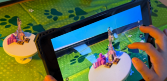 Student uses tablet to create artwork for TAP+