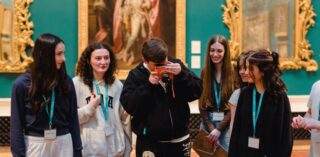Transition Year Students. Image Courtesy of The National Gallery of Ireland