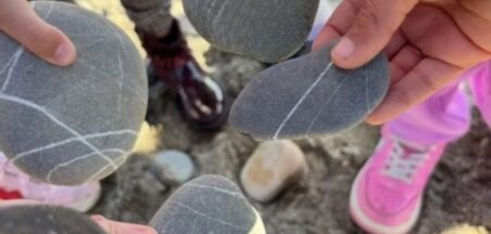 Pebble Collecting for Waves and Wonder