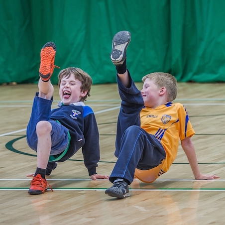 Children from St. Patrick's Boys NS Drumcondra - Photo by Anthony Griffin