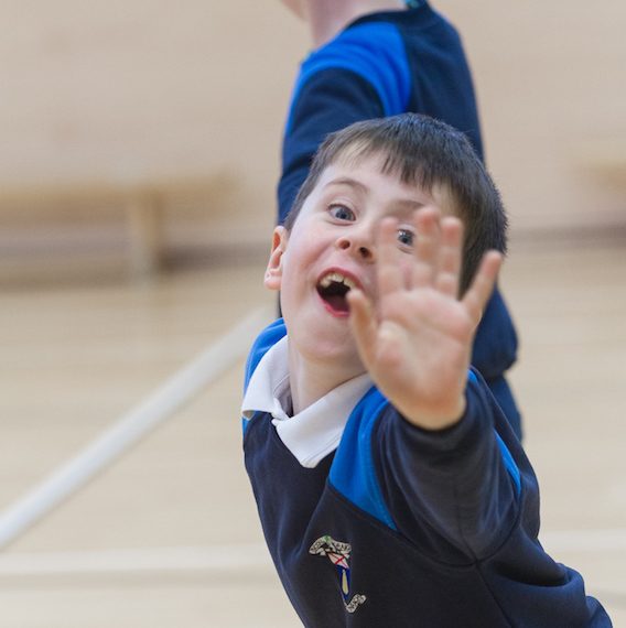 Children from St. Patrick's Boys NS Drumcondra - Photo by Anthony Griffin