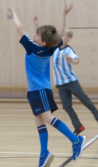 Children from St. Patrick's Boys NS Drumcondra - Photo by Anthony Griffin